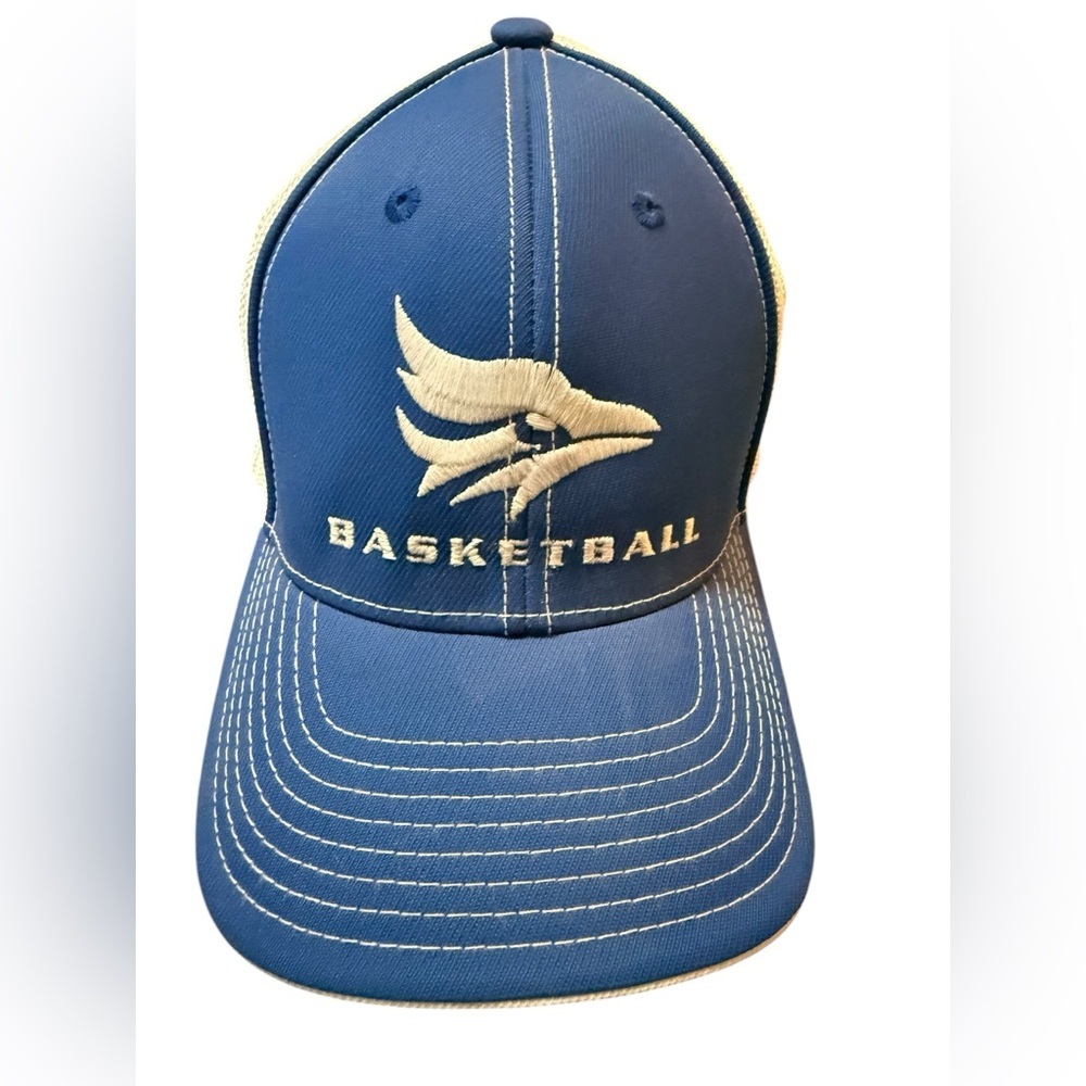 Blue Basketball Cap size SM-MED 6 7/8- 7 3/8